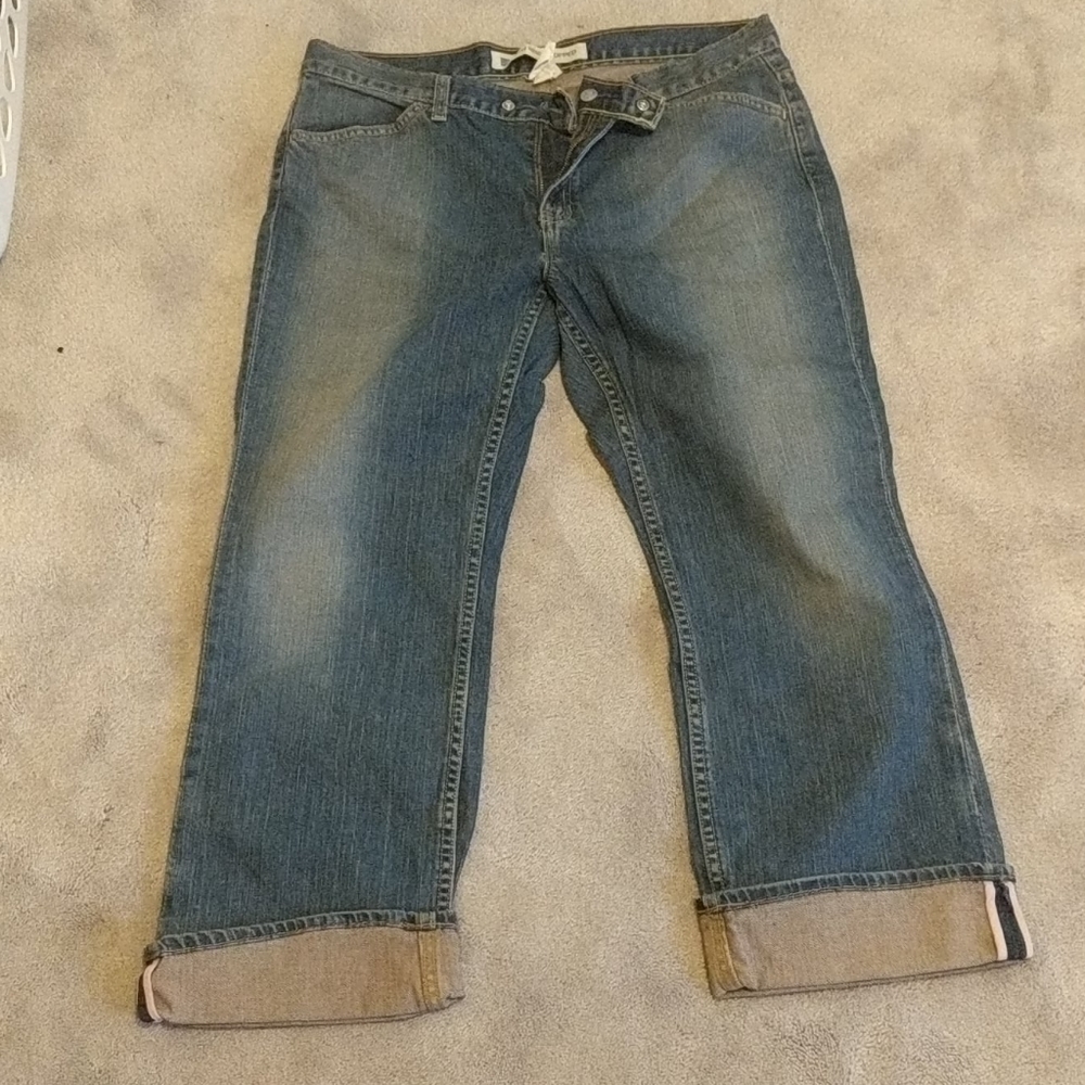 Gap Low Rise Cropped Jeans.